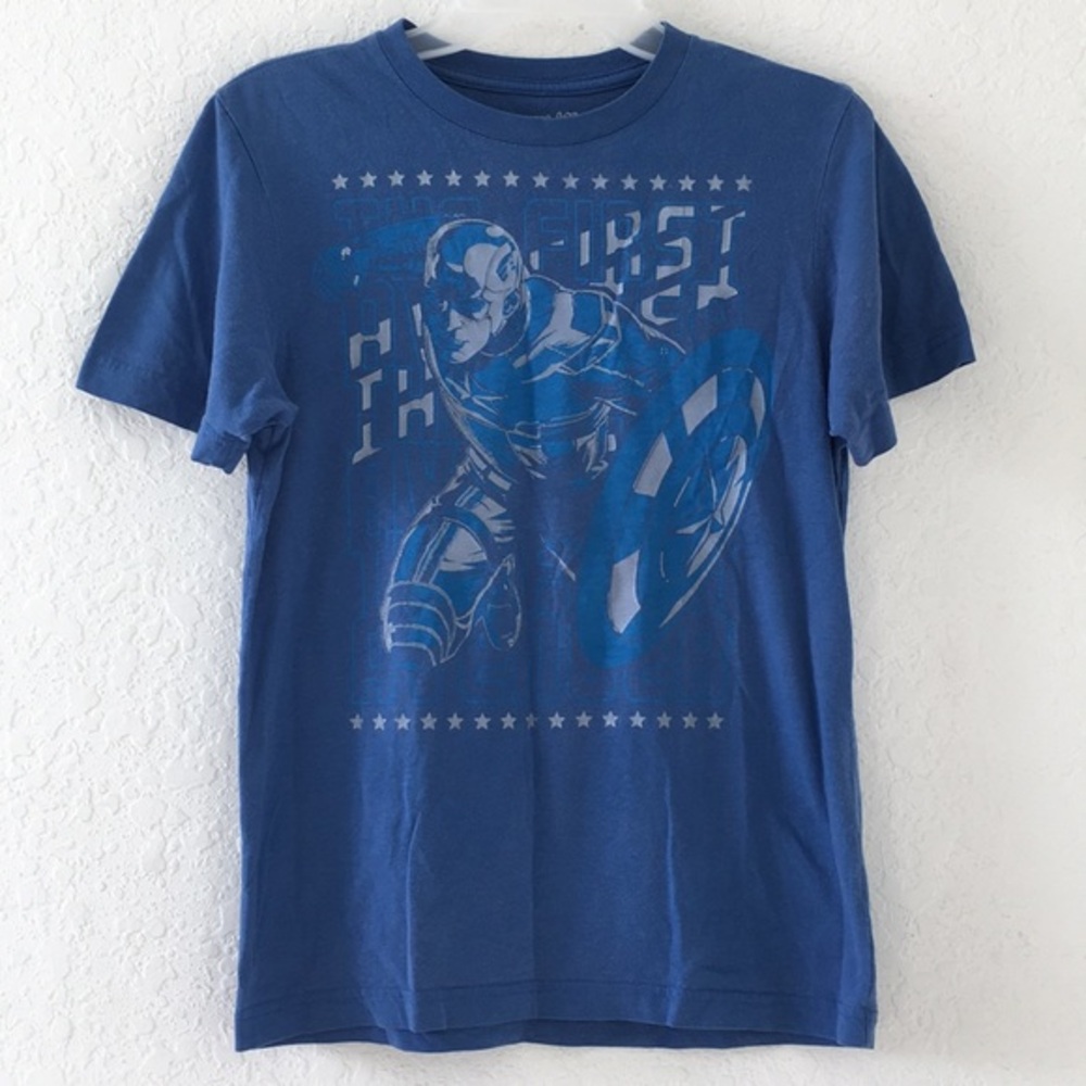 ✅Boys Old Navy Captain America Size L